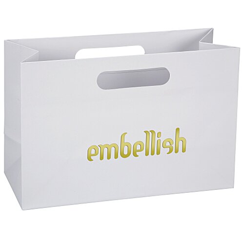 Boutique Die Cut Shopper - 8" x 12" Main Image