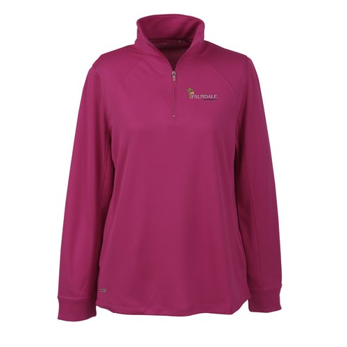 Vansport Mesh 1/4-Zip Tech Pullover - Ladies' - Embroidered Main Image