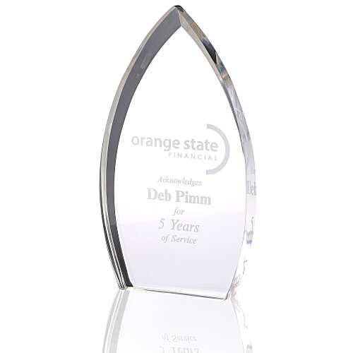 Enterprise Teardrop Acrylic Award Main Image