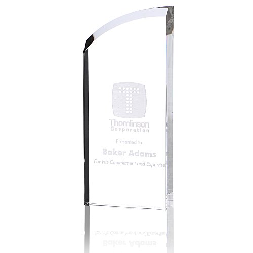 Enterprise Curve Acrylic Award Main Image