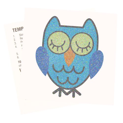 Glitter Temporary Tattoo - 2" x 2" Main Image