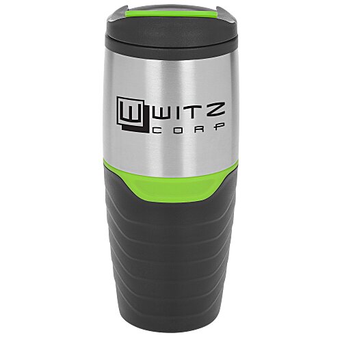 Colour Accent Stainless Travel Tumbler - 16 oz. Main Image