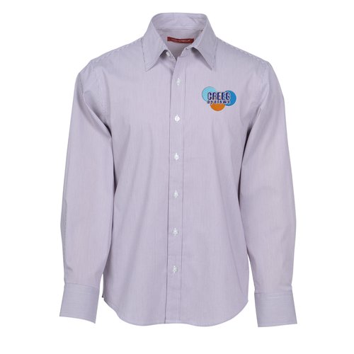 Coal Harbour Mini Stripe Dress Shirt - Men's Main Image