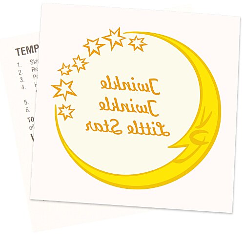 Glow Temporary Tattoo - 2" x 2" Main Image
