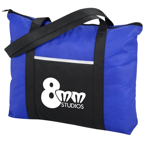 Timeline Zippered Tote Main Image