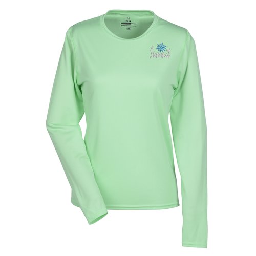Boston Long Sleeve Training Tech Tee - Ladies' - Embroidered Main Image