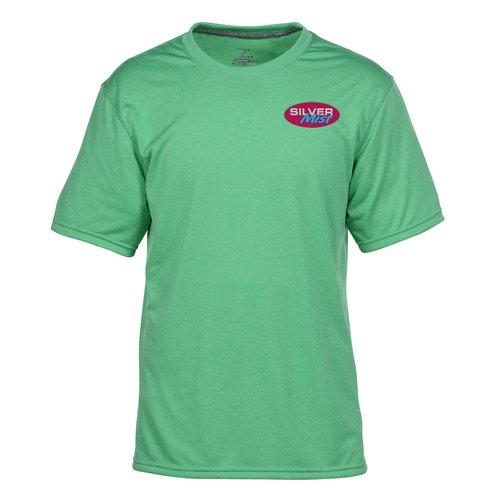 Vegas Heathered Performance Tee - Men's - Embroidered Main Image