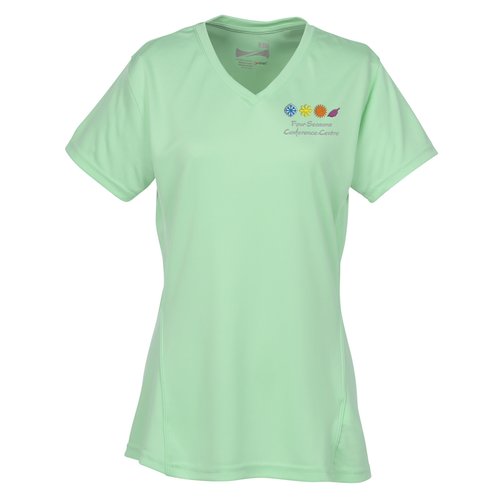 Boston V-Neck Training Tech Tee - Ladies' - Embroidered Main Image