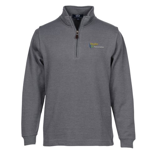 Flat Back 1/4-Zip Rib Pullover - Men's Main Image
