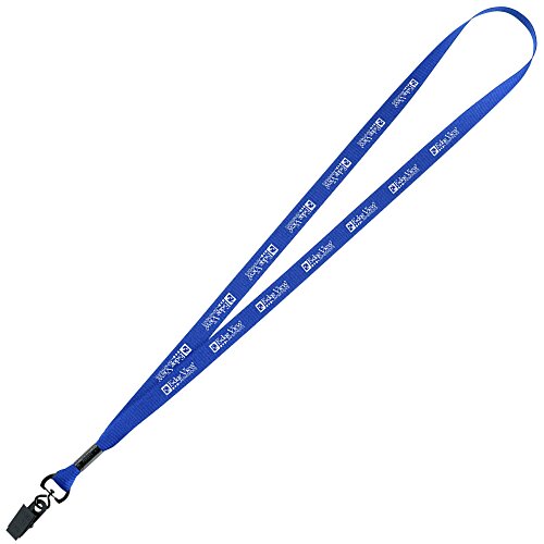 Economy Lanyard - 1/2" - Metal Bulldog Clip Main Image