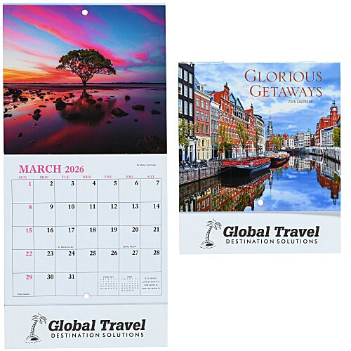 Glorious Getaways Calendar - Mini Main Image