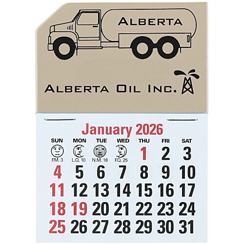 Stick Up Calendar - Propane Truck Main Image