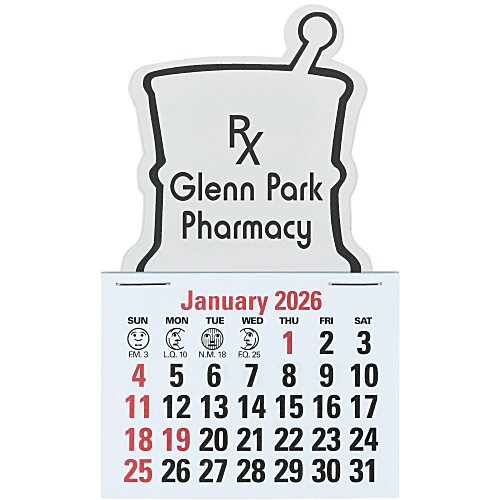 Stick Up Calendar - Pestle Main Image