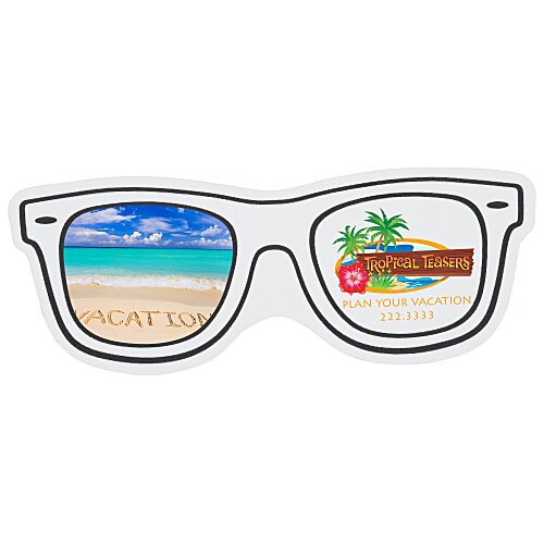 Flat Flexible Magnet - Risky Business Sunglasses Main Image