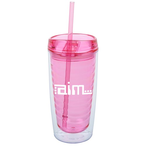 Vivid Tumbler with Straw - 14 oz. Main Image