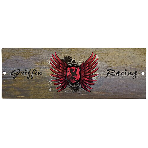 Indoor Wood Sign - Rect - 6" x 17" Main Image