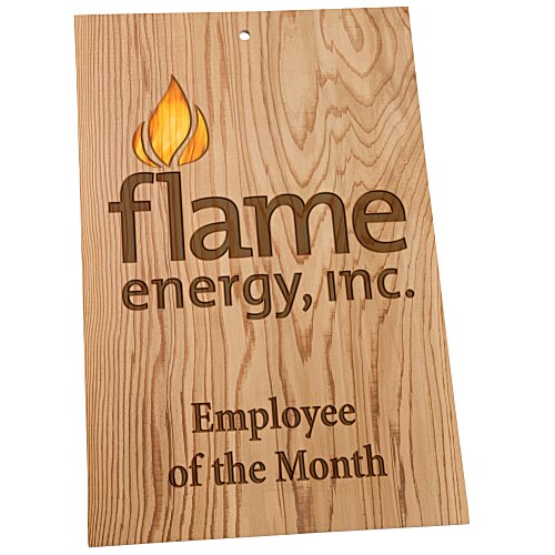 Indoor Wood Sign - Rect - 11" x 17" Main Image