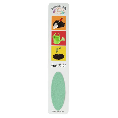 Seeded Paper Bookmark - Herb Main Image