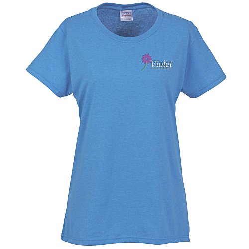 Gildan Heavy Cotton T-Shirt - Ladies' - Embroidered Main Image