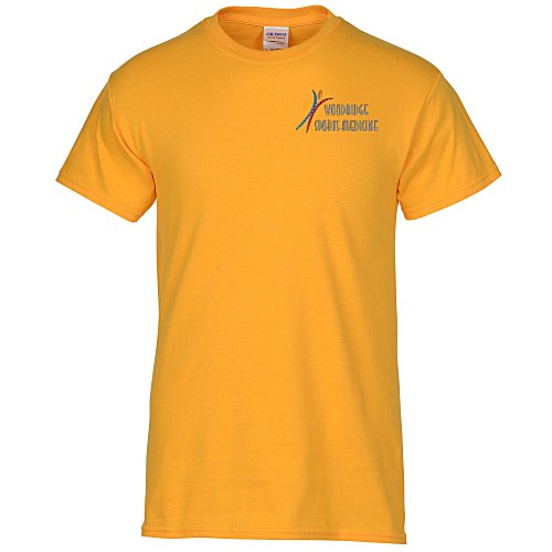 Gildan Heavy Cotton T-Shirt - Men's - Embroidered Main Image