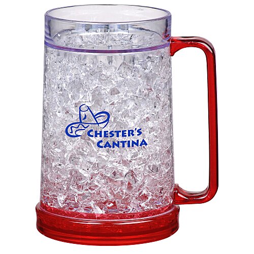 Crackled Frosty Mug - 13.5 oz. - 24 hr Main Image