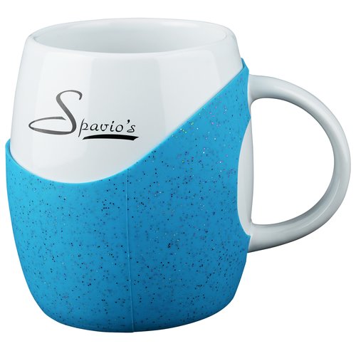 Glitter Rotunda Mug - 12 oz. Main Image