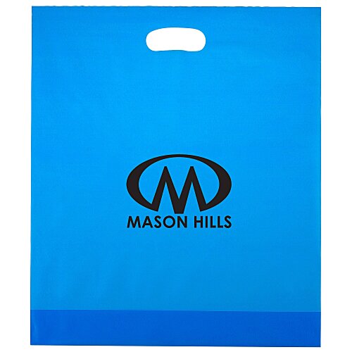 Coloured Frosted Die-Cut Convention Bag - 18" x 15" Main Image