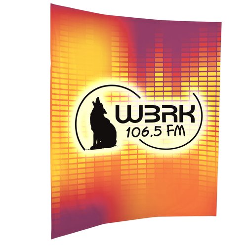 Splash Curved Floor Display - 7 feet - Front Graphics - Replacement Graphic Main Image