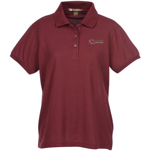 Harriton Blend-Tek Polo - Ladies' - Closeout Main Image