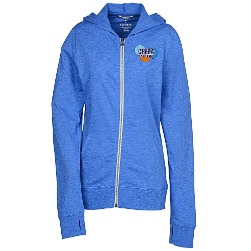 Garner Full-Zip Lightweight Hoodie - Ladies' - Embroidered Main Image