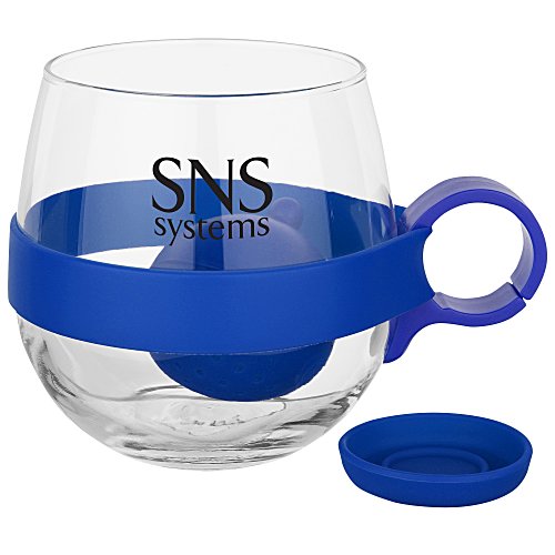 Tea Ball Glass Mug - 16 oz. Main Image