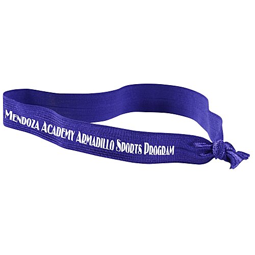 Elastic Fold Over Headband - 3/4 inch Main Image