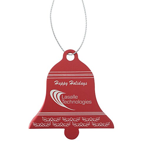 Coloured Aluminum Ornament - Bell Main Image
