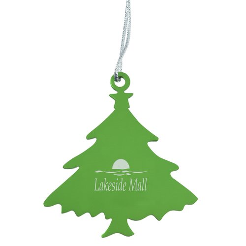 Coloured Aluminum Ornament - Tree Main Image