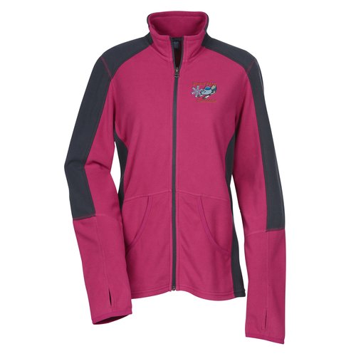 Coal Harbour Everyday Colourblock Fleece Jacket - Ladies' Main Image