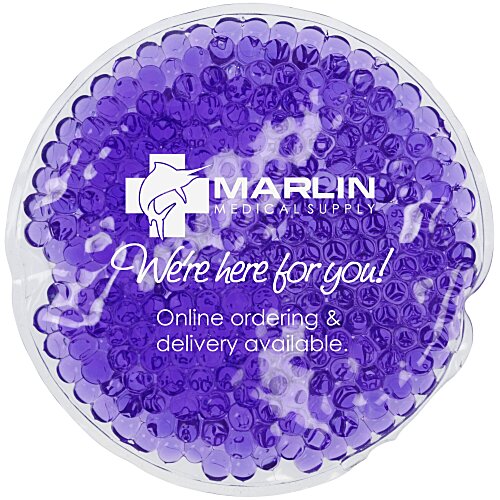 Round Aqua Pearls Hot / Cold Pack Main Image