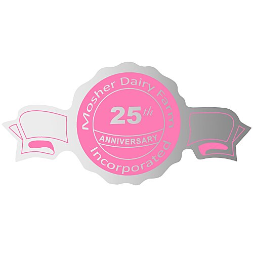 Flat Seal by the Roll - Banner - 1-1/2" x 3" Main Image