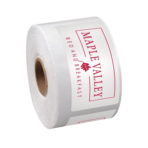 Value Stickers by the Roll - Rectangle - 1-1/2" x 3" Main Image