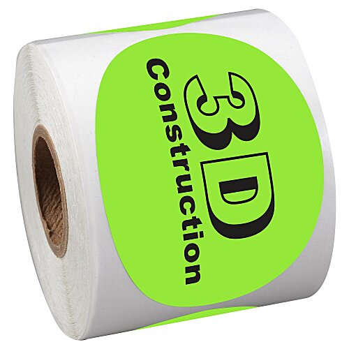 Sticker by the Roll - Oval - 2" x 3" Main Image