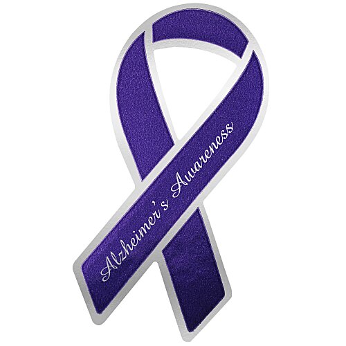 Lapel Sticker by the Roll - Awareness Ribbon Main Image