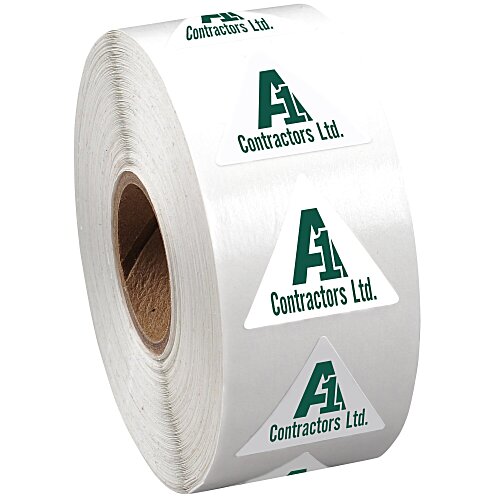 Sticker by the Roll - Triangle - 7/8" x 1" Main Image