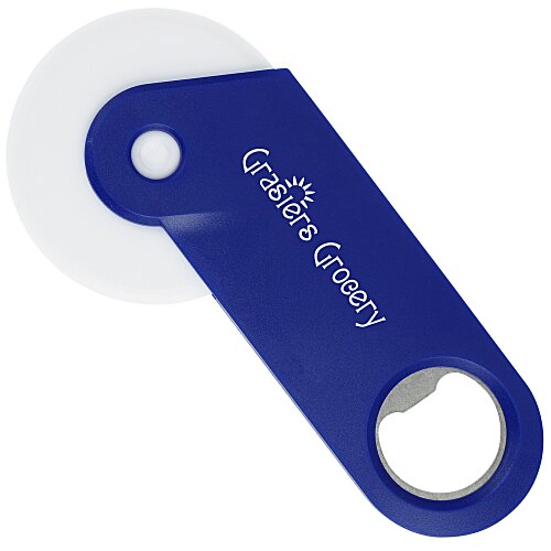 Pizza Cutter with Bottle Opener Main Image