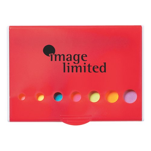 Hard Case Adhesive Flags with Pen - Closeout Main Image
