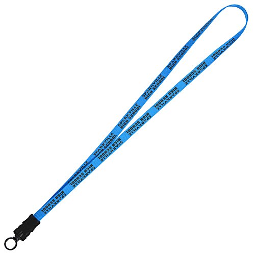 Smooth Nylon Lanyard - 1/2 inch - 34 inches - Snap Buckle Release Main Image
