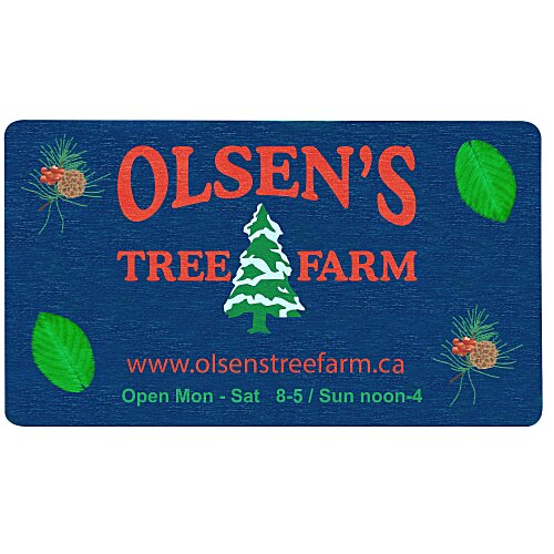 Wood Business Card Main Image