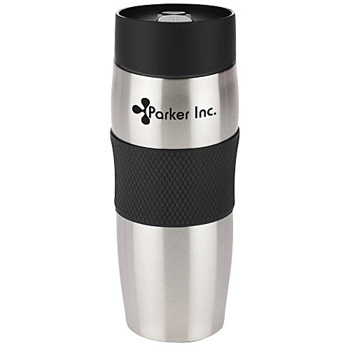 Checker Vacuum Tumbler - 16 oz - 24 hr Main Image