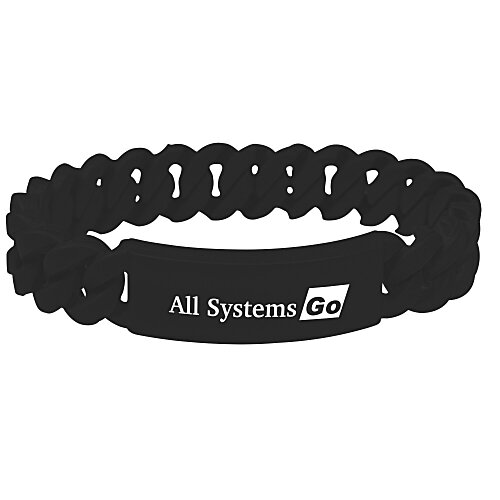 Silicone Twist Bracelet - 24 hr Main Image