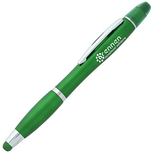 Curvy Stylus Twist Pen/Gel Highlighter Main Image