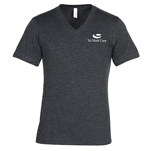 Bella+Canvas Tri-Blend V-Neck T-Shirt - Men's - Screen Main Image