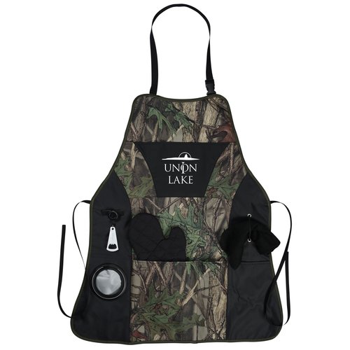 Camo Grill Master BBQ Apron Main Image